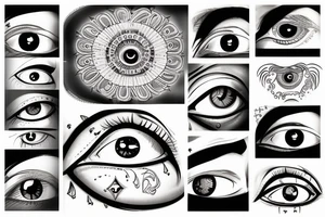 Omniscient Conscious Eye tattoo idea