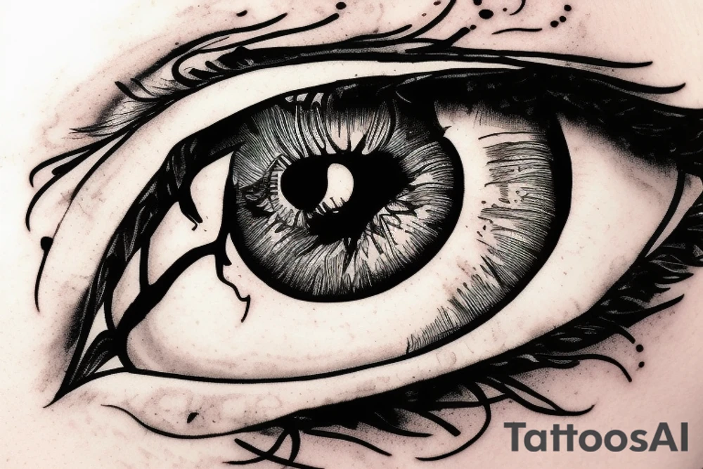 Omniscient Conscious Eye tattoo idea