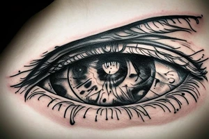 Omniscient Conscious Eye tattoo idea