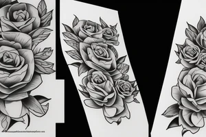 Tiger, Yorkshire rose, rising from the ashes tattoo idea