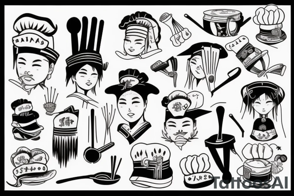 Chef hat tattoo idea