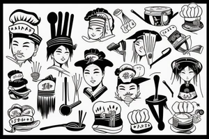 Chef hat tattoo idea