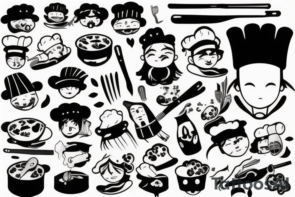 Chef hat tattoo idea