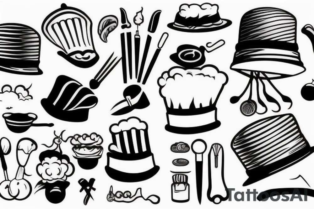 Chef hat tattoo idea