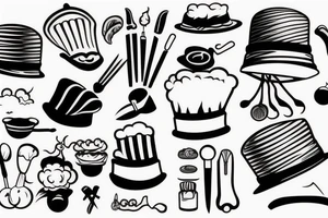 Chef hat tattoo idea