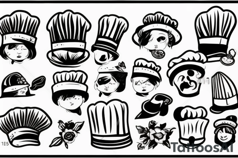 Chef hat tattoo idea