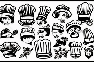 Chef hat tattoo idea