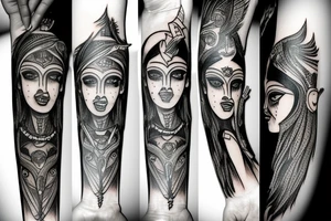 anubis forhand tattoo idea