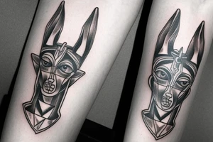 anubis forhand tattoo idea