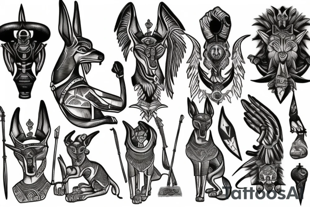 ANUBIS tattoo idea