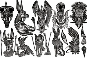 ANUBIS tattoo idea
