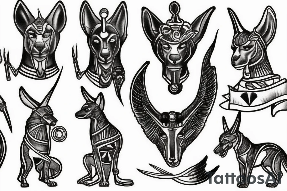 ANUBIS tattoo idea