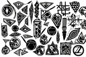 Triatlo tattoo idea