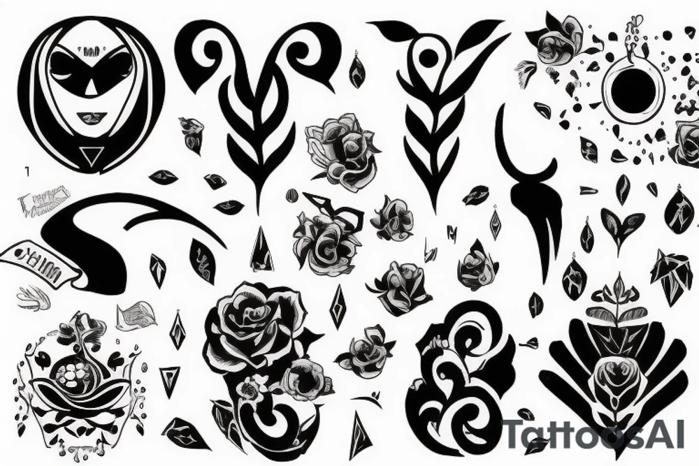 Раненный самурай tattoo idea