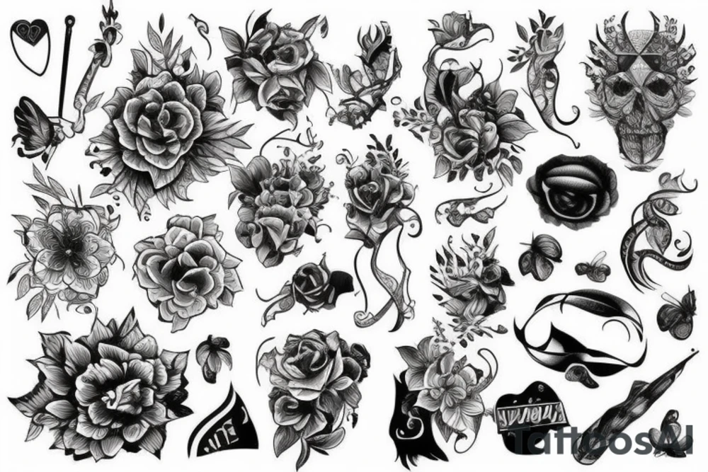 Месси tattoo idea