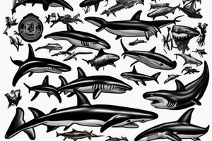 Hammerhead Shark tattoo idea
