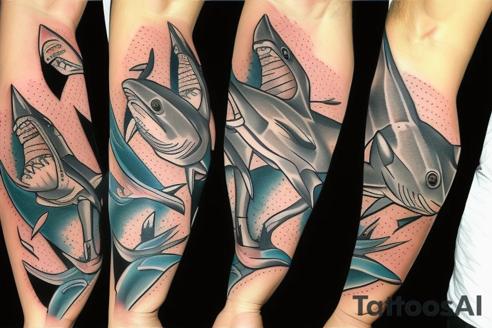 Shark tattoo idea