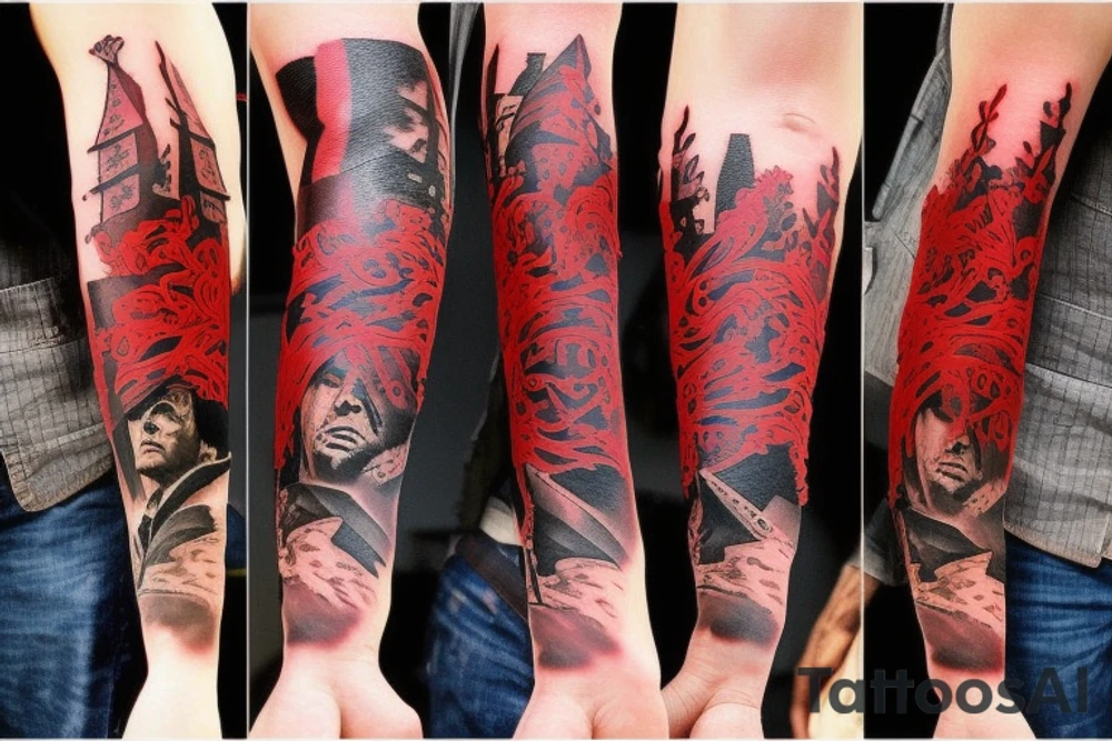 Red dead redemption 2 video game tattoo tattoo idea