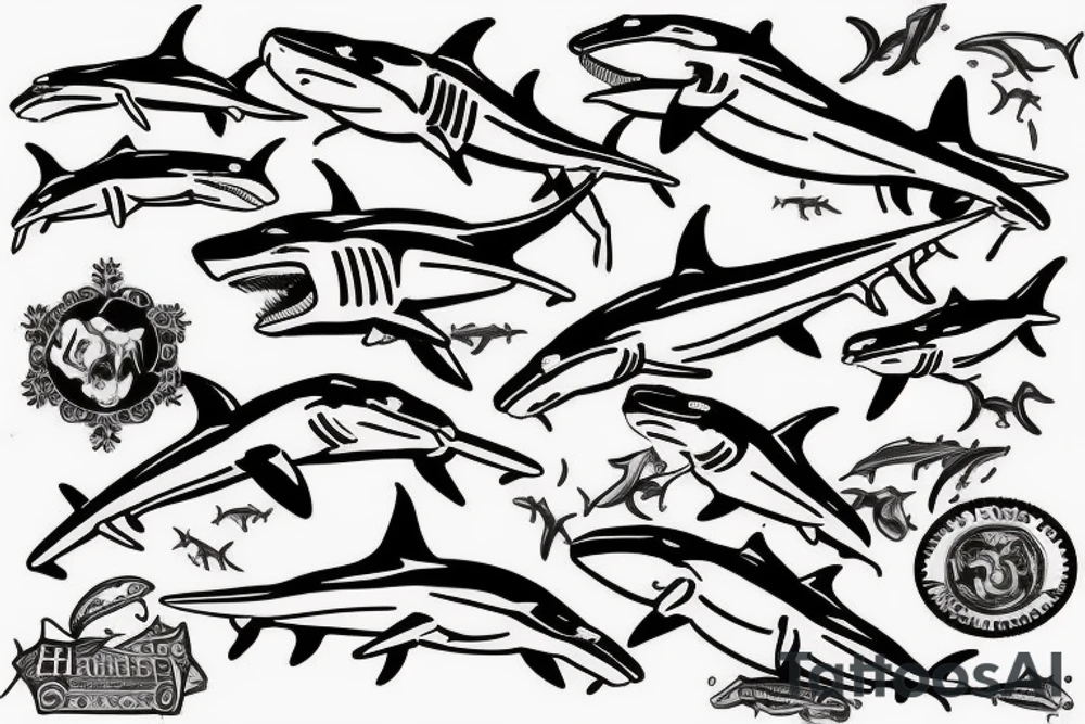 Hammerhead shark

https://helloartsy.com/how-to-draw-a-hammerhead-shark/
 Please open the link and look at how to draw a hammerhead shark tattoo idea