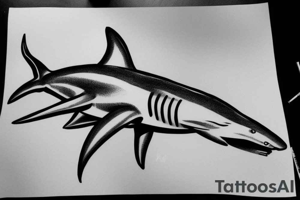 Hammerhead shark

https://helloartsy.com/how-to-draw-a-hammerhead-shark/
 Please open the link and look at how to draw a hammerhead shark tattoo idea