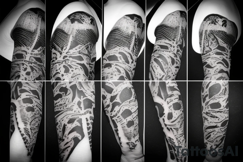 dinosaur skull tattoo idea