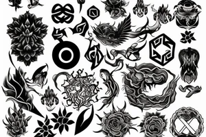 Symbole of growth tattoo idea