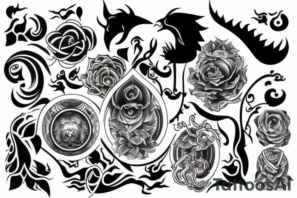 Symbole of growth tattoo idea