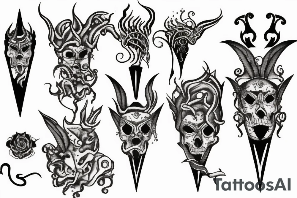 HADES SPEAR tattoo idea