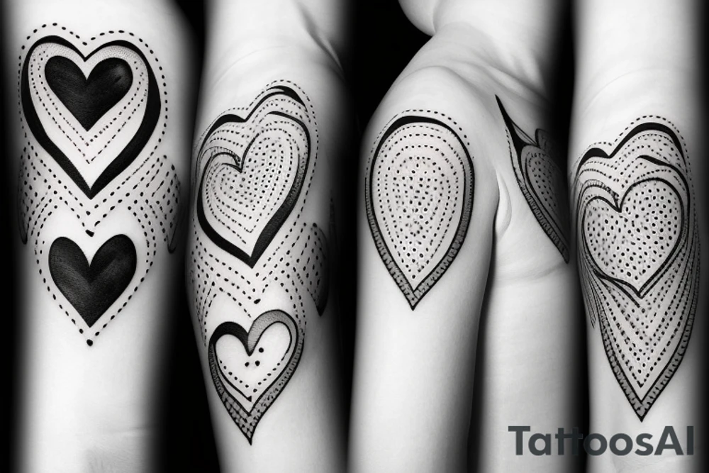 heart shape with simple pattern on inside with faith tattoo idea heart shape with simple pattern on inside with faith tattoo idea