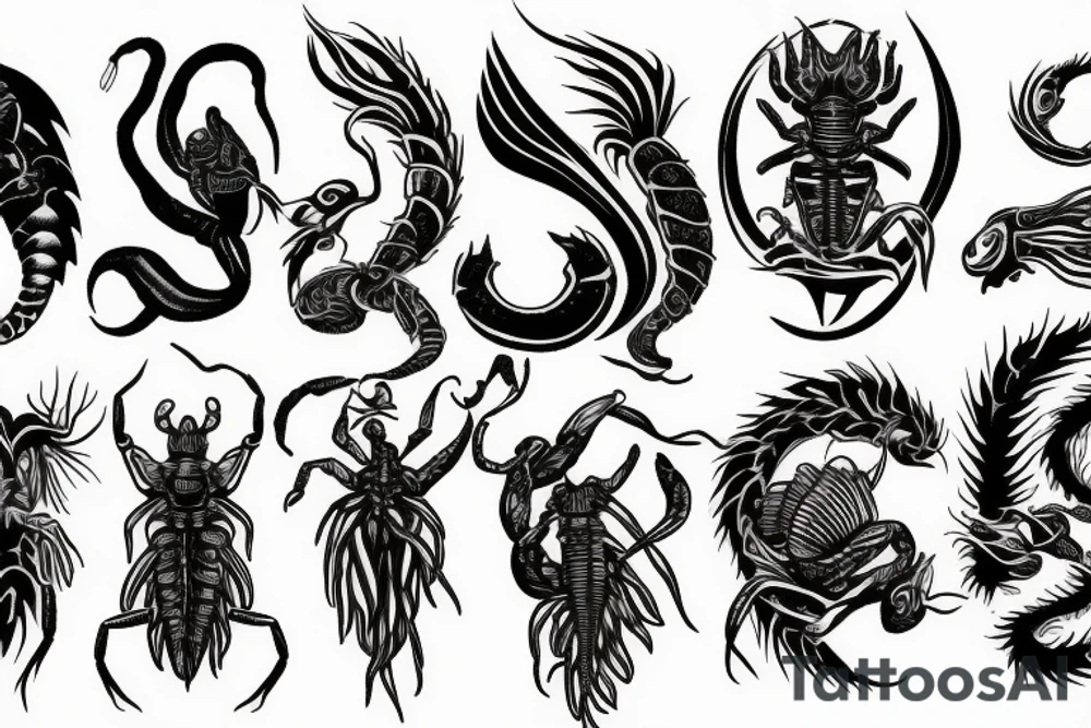 scorpio tattoo idea