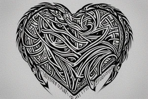 "Faith" word inside heart tattoo tattoo idea