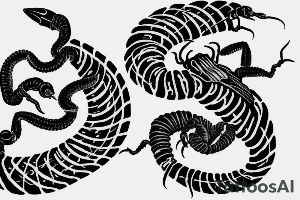 scorpion height 36mm tattoo idea