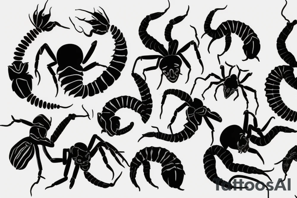scorpion height 36mm tattoo idea