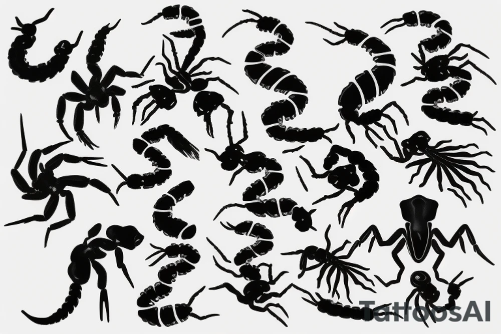 scorpion height 36mm tattoo idea