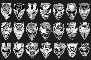 F-22 fighter jet tattoo idea