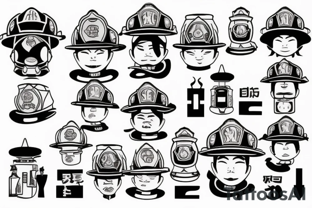 Firefighter tattoo idea