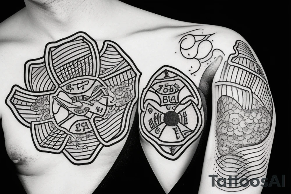 Firefighter tattoo idea