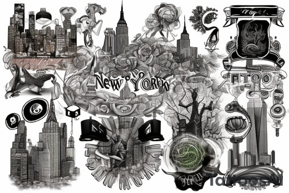 new york city tattoo idea