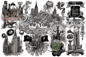 new york city tattoo idea