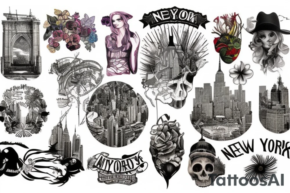 new york city tattoo idea