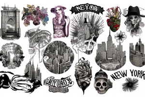 new york city tattoo idea