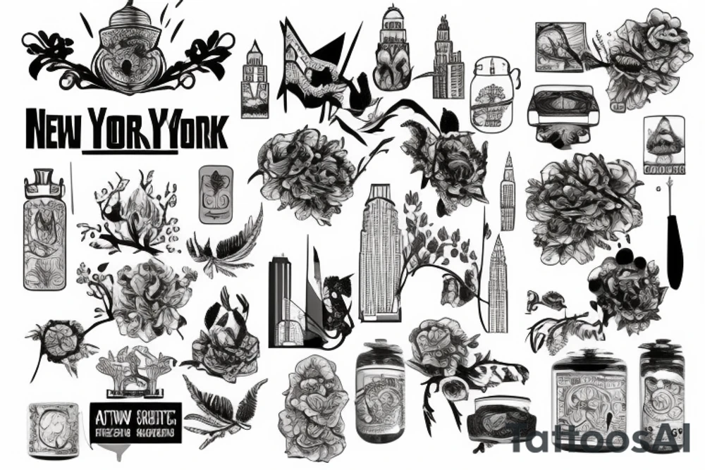 new york city tattoo idea