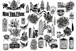 new york city tattoo idea