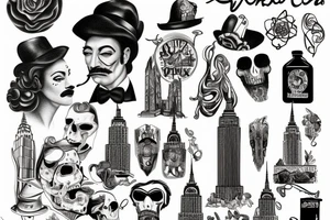 new york city tattoo idea