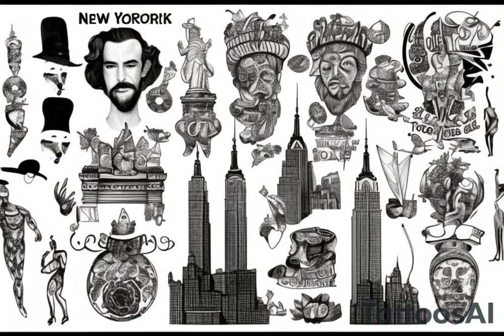 new york city tattoo idea