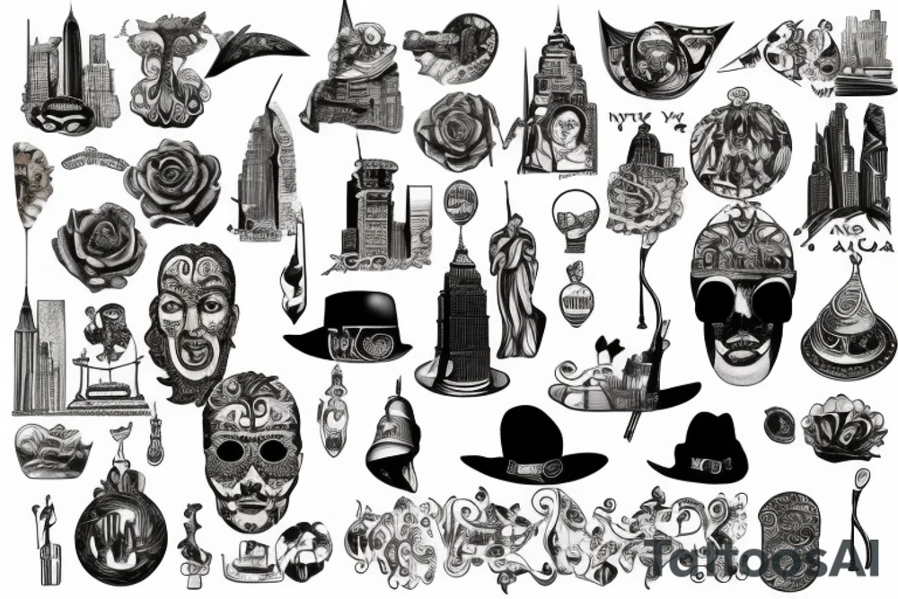 new york city tattoo idea