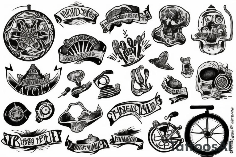 travel tattoo idea