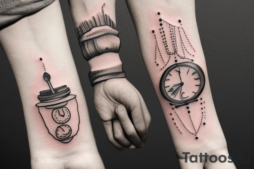 Tiny Chic Wrist Tattoo tattoo idea