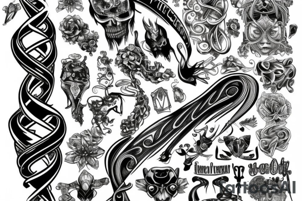 Infinity tattoo idea