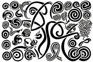Infinity symbol tattoo idea